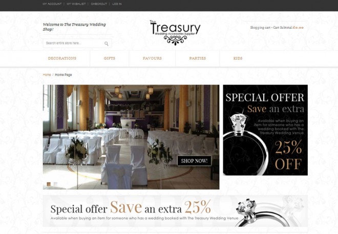 Treasury Weddings