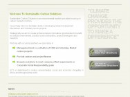 Sustainable Carbon Solutions